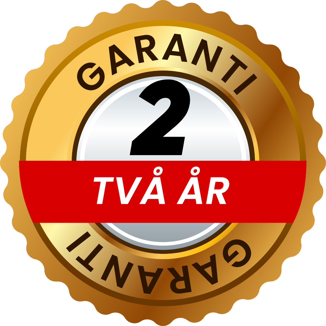 2-års garanti