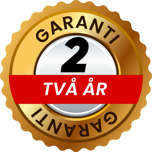 2-års garanti